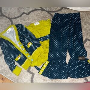 **VINTAGE** Matilda Jane 3 Pc Set with Big Ruffles